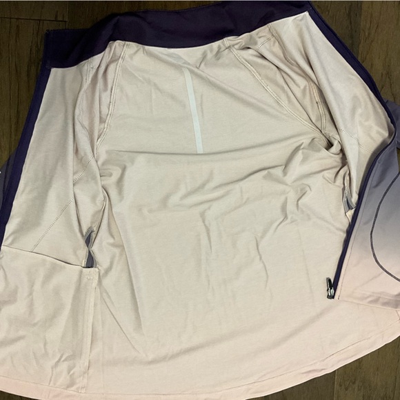 NWT Ombré Protech Athleisure Jacket Purple Workout Wear Gym - Picture 10 of 10
